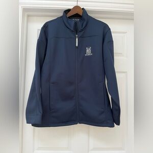 Whiteridge Men's Navy Blue Lightweight Jacket size medium